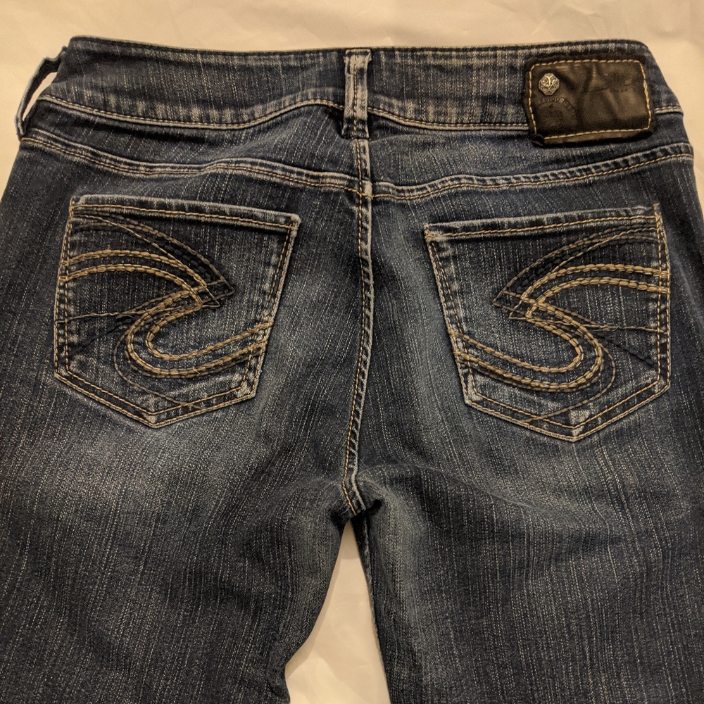 Silver Suki Jeans